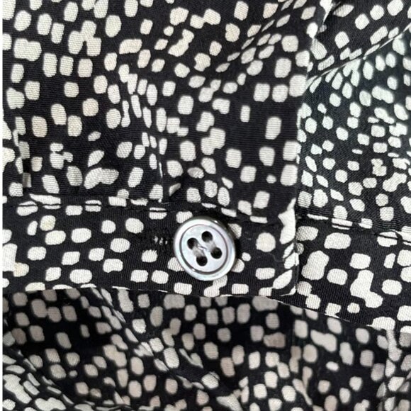 Joie Silk Printed V-Neck Blouse - Picture 5 of 6